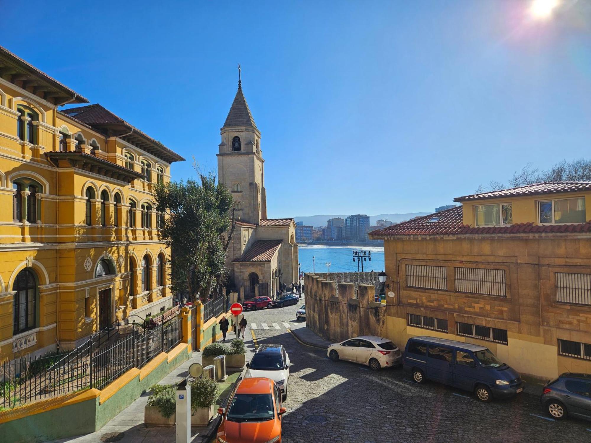 130A - Precioso Apartamento En Cimadevilla Χιχόν Εξωτερικό φωτογραφία